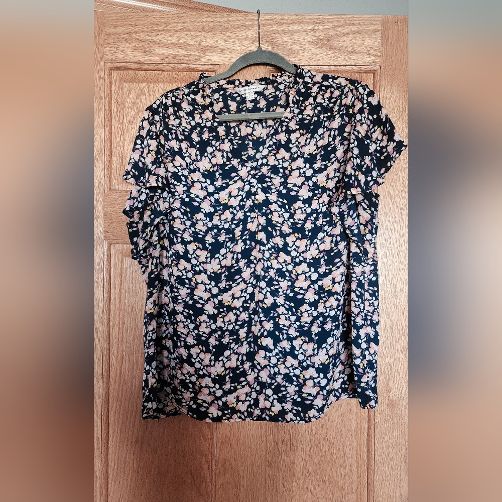 Floral Print Women's Top